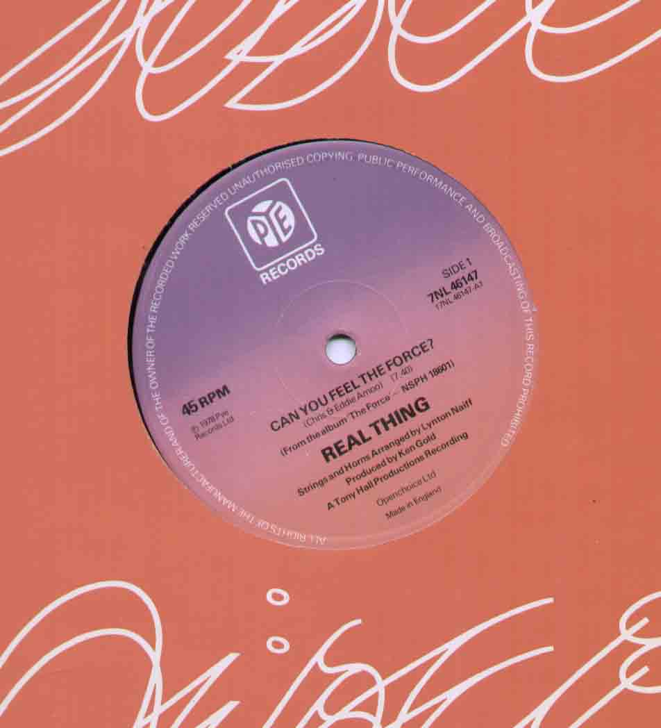 Real Thing Can+You+Feel+The+Force 12''