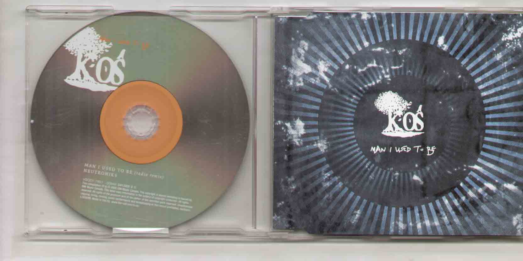 K-Os Man I Used To Be CD