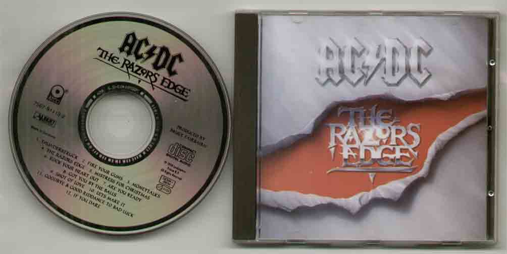 Ac/Dc Razors+Edge CD